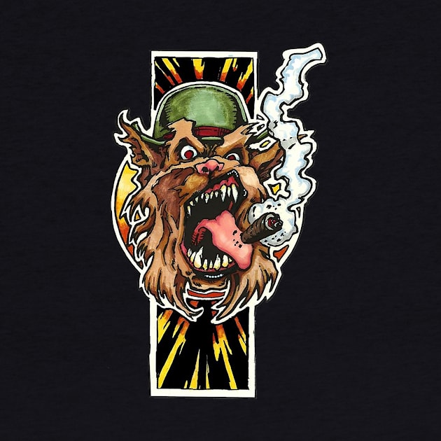 Fritz Blows His Top by Sci-Fantasy Tees